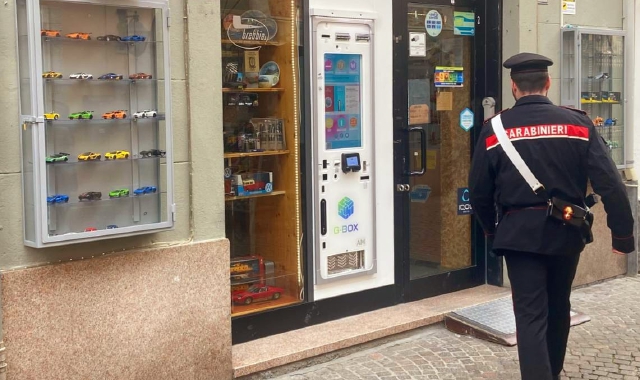 Rubano modellini per 1.500 euro: presi