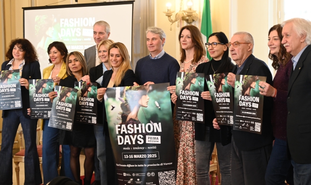 La presentazione a Palazzo Estense di “Fashion Days” (foto Blitz)