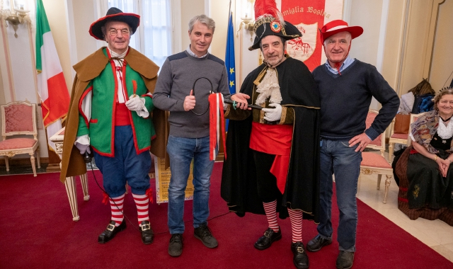 L’edizione dello scorso della consegna delle chiavi al Re Bosino