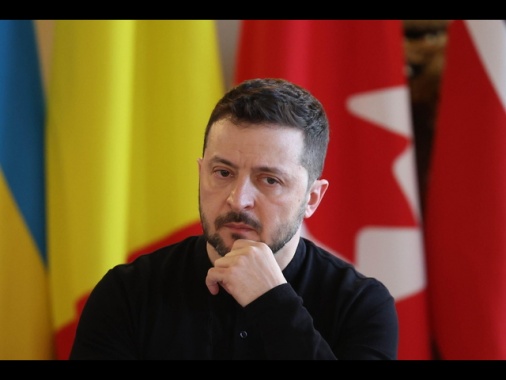 Zelensky, 'molta strada da fare per la fine della guerra'