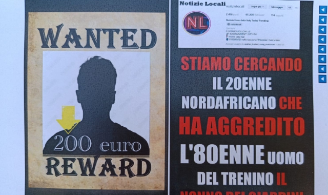 I manifesti affissi a Varese
