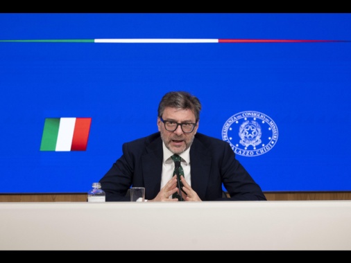 Giorgetti, idea italiana su difesa mobilita 200 miliardi