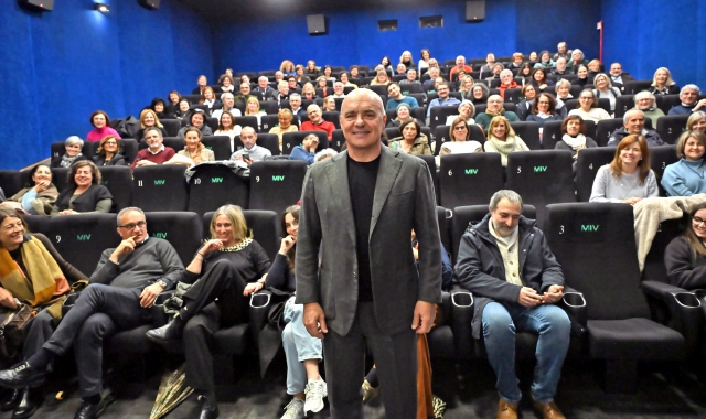 Luca Zingaretti al Miv (foto Angelo Puricelli/BLITZ)