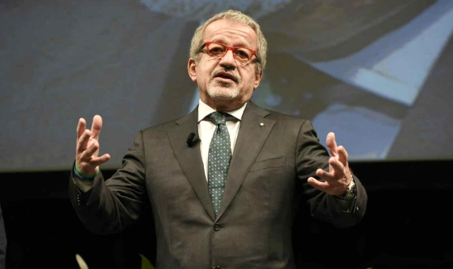 Roberto Maroni e Stefano Bruno Galli, capogruppo della Lista Maroni Presidente nel 2013 e presidentte dell’Associazione “il Bobo”