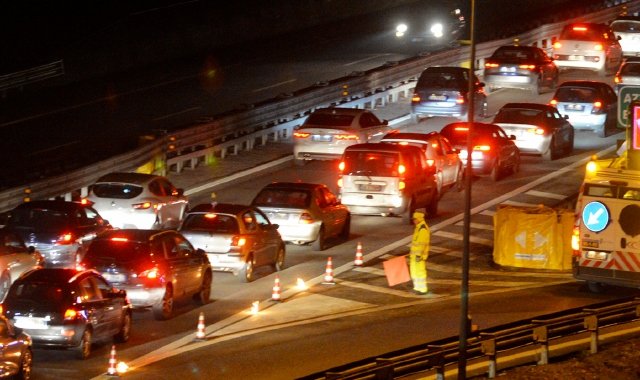 Lavori in autostrada, due notti di chiusure