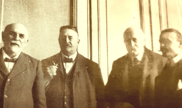 Il Cda della Banca di Busto Arsizio nel 1902