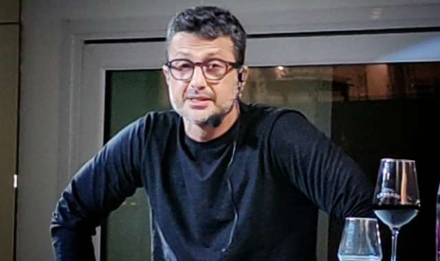 Fabrizio Corona ha tenuto banco a Rescaldina