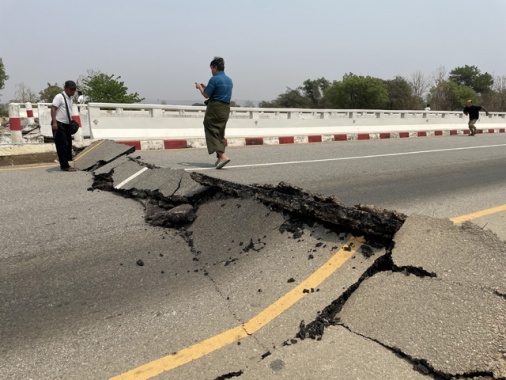 Terremoto di magnitudo 7.7 in Birmania