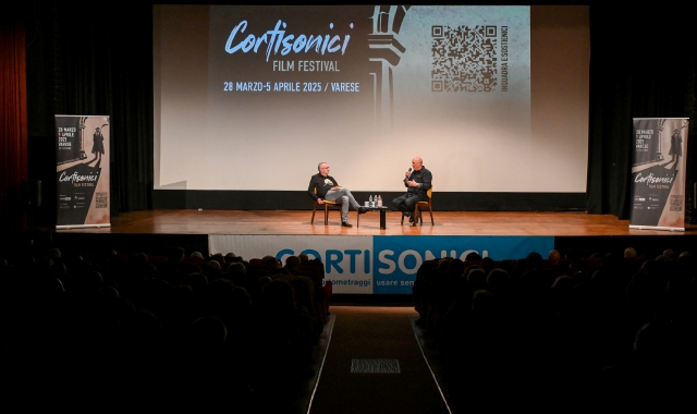 La serata noir al Cinema Nuovo di Varese (foto Stefano Benvegnù/BLITZ)