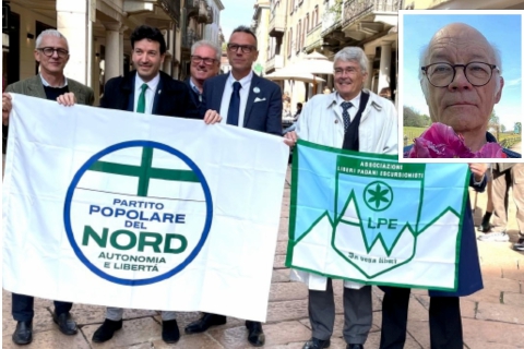 Varese: il Partito Popolare del Nord con Bossetti