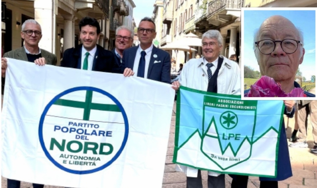 Il Partito Popolare del Nord a Varese a novembre e nel riquadro Cesare Bossetti