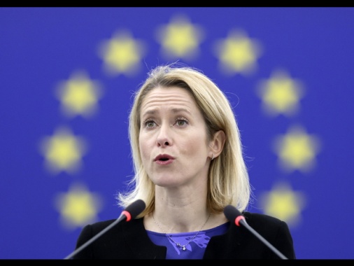 Kallas,da Paesi Ue già oltre 50% fabbisogno munizioni Kiev
