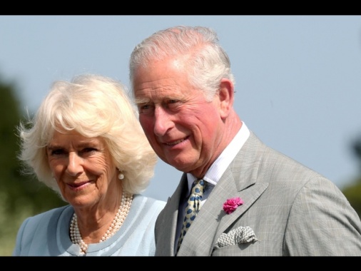 Re Carlo e la regina Camilla arrivati a Roma