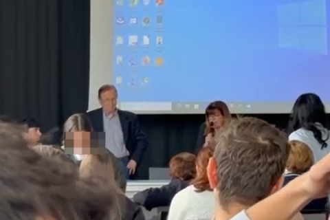 Scintille tra presidente Anpi e studente a Luino