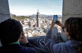 Sulla Torre civica per ammirare Varese dall'alto