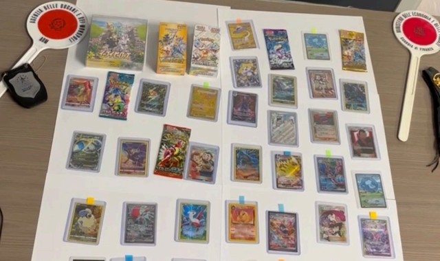 Maxi sequestro di carte Pokémon: turista svizzero nei guai