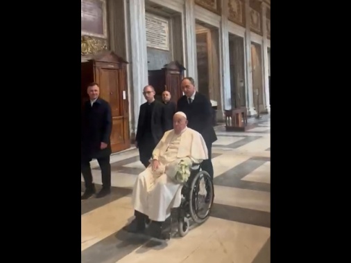 Nuova sorpresa del Papa, stavolta Santa Maria Maggiore