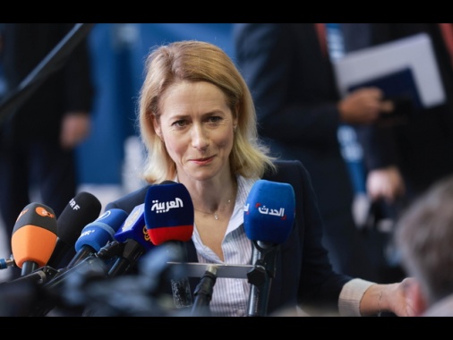 Kallas agli Usa, 'serve massima pressione sulla Russia'