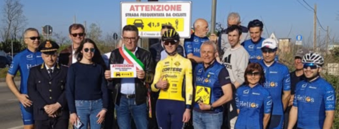Uboldo: “Rispetta i ciclisti”