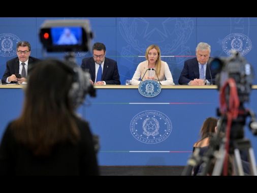 Vertice a Palazzo Chigi con Meloni sulla missione negli Usa