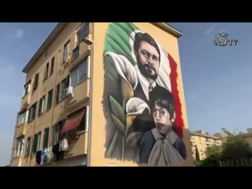 Un murale per i fratelli Mattei. La Russa, ora pacificazione