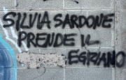 Scritte oscene contro Silvia Sardone: sdegno a Verbania