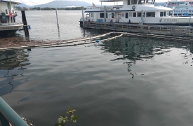 Arona, ancora sversamenti nel lago