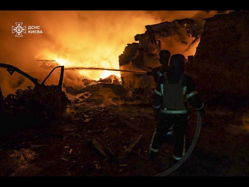 Kiev, '70 missili e 145 droni russi lanciati scorsa notte'