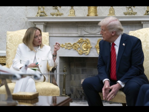Trump, a Roma incontrerò la premier Meloni
