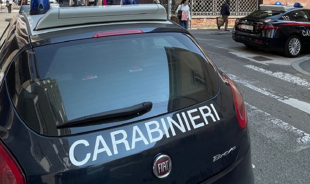 Sono intervenuti i carabinieri a fermare la violenta lite (foto Archivio)