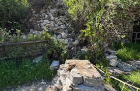 Frana al Villaggio Cagnola della Rasa