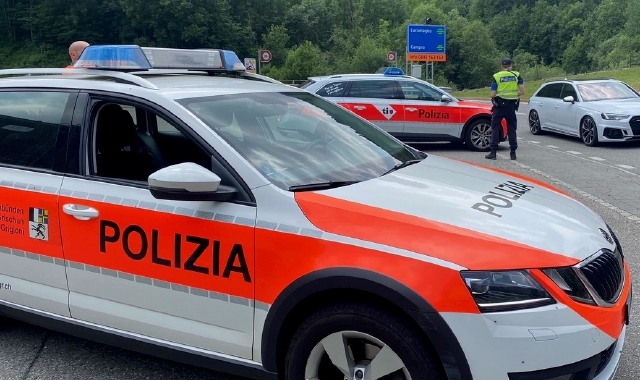 Controlli stradali da parte della Polizia cantonale (foto Archivio)
