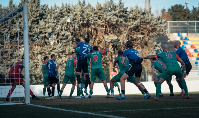 All’andata la Solbiatese ha battuto la Base 1-0 (foto Samuele Lucchi)