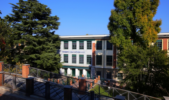 L’esterno della sede di Castellanza dell’università Liuc dove verrà attivato il servizio navetta