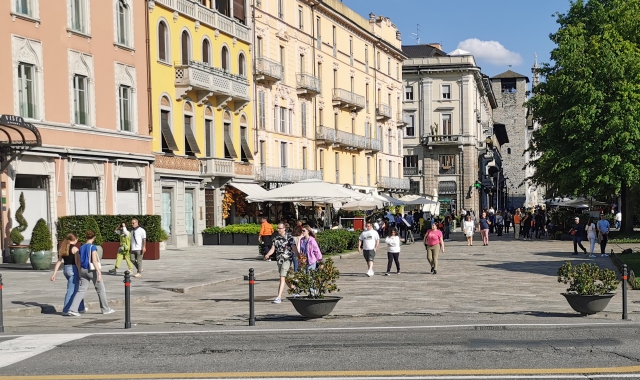 Lungolago, l’imbarcadero