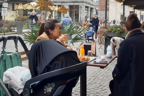 Le mamme, i caffè e i (pochi) fasciatoi
