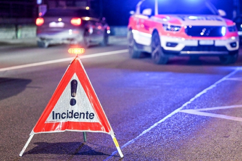 Tragedia in galleria: morto il motociclista italiano