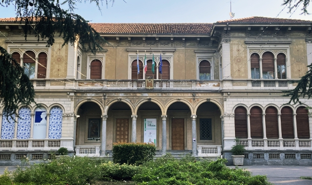 Villa Gianetti, residenza municipale di Saronno dove si è tenuto l’incontro sulla sanità