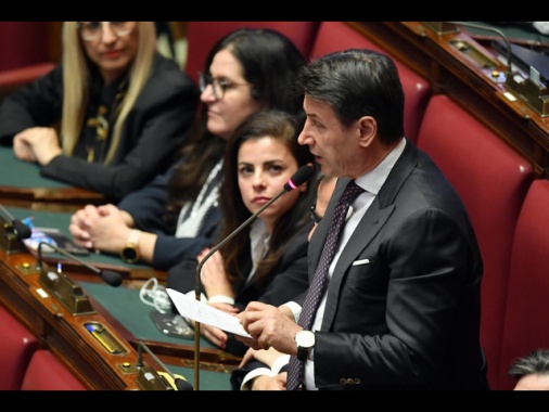 Appello Conte a silenzio per Gaza, opposizioni in piedi
