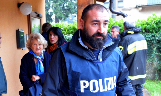Giuseppe Campiglio all’epoca delle indagini per l’omicidio di Carla Molinari (foto Blitz)