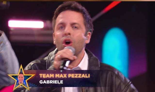 Gabriele Impionbato durante l’esibizione a “Like a Star”