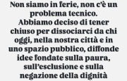 Remigration, negozi chiusi per protesta