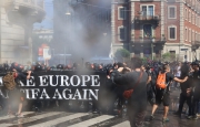 Scontri al corteo anti remigration