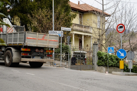 Varese, chiusa via Mulini Grassi