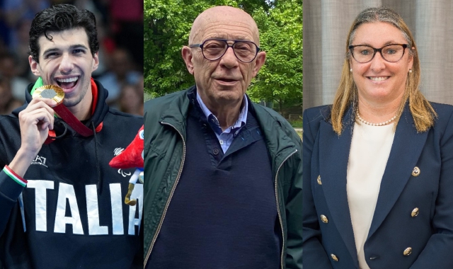 Simone Barlaam, Carlo Lucchina e Francesca Rovera