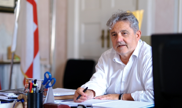 Marco Magrini, presidente della Provincia di Varese