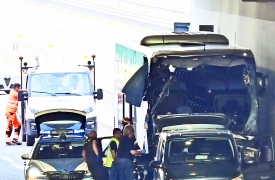 L’autista del bus è fuori pericolo