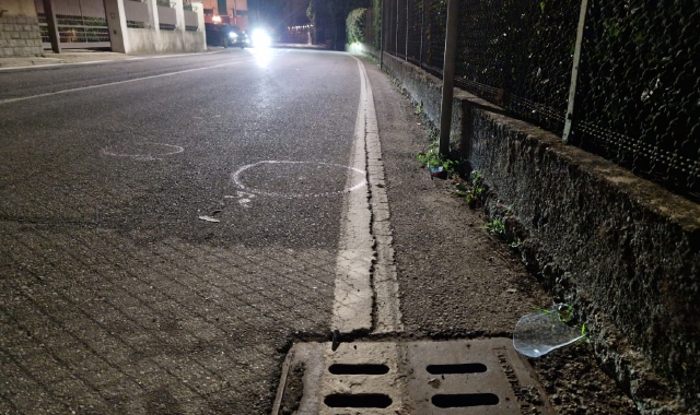 Il luogo dove è avvenuto l’incidente