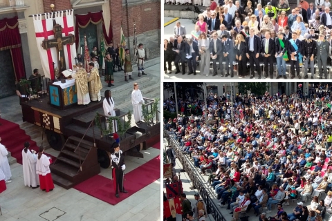 La messa, il ministro, il gran pubblico: il Palio entra nel vivo