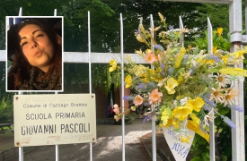 Sesto, dieci minuti di silenzio per Nika